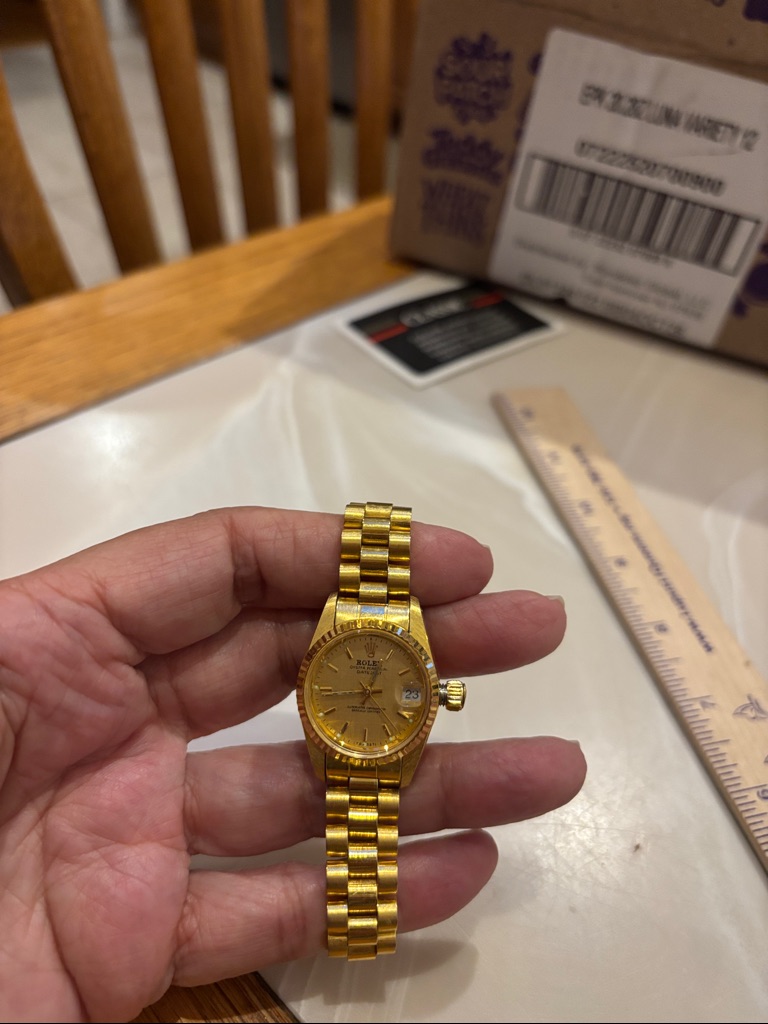 Gold Womens Dress Watch  Rolex